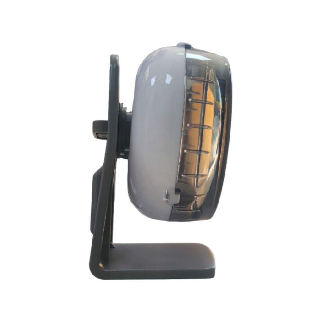 Тихо въртящо колело за хамстери и дребни домашни любимци, сив цвят, размер 12 см