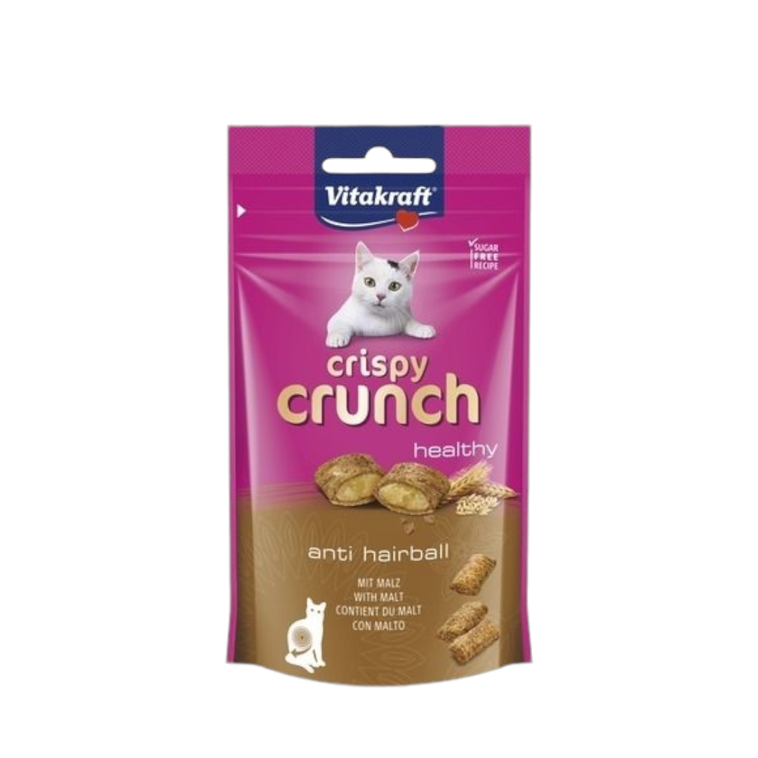Photoroom-20241022_221827 Лакомства за котки Vitakraft Crispy Crunch Anti Hairball, 60 г