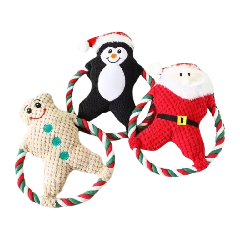 Коледни играчки за куче