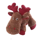 Коледна играчка за кучета – еленче 21/26/10 см от VEO LifeStyle for Pets, мека и безопасна плюшена играчка.