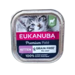 EUKANUBA Premium Paté за котенца с агнешко – 85 г пауч, без зърнени, с таурин и витамини