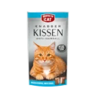 Perfecto Cat Knabber Kissen Anti-Hairball 50 г – лакомство против космени топки за котки с лигноцелулозни влакна