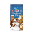 Perfecto Dog Knabber Mix – опаковка 400 г с бисквити за кучета, разнообразни форми и вкусове с месо, риба и зеленчуци.