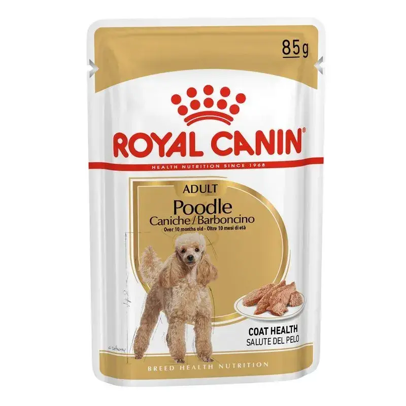 Royal Canin Poodle Loaf пауч за куче пудел 85 г – мокра храна за здрава козина